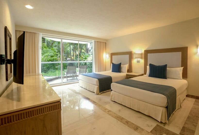 景色の見えるデラックスルーム, Grand Park Royal Cozumel All Inclusive