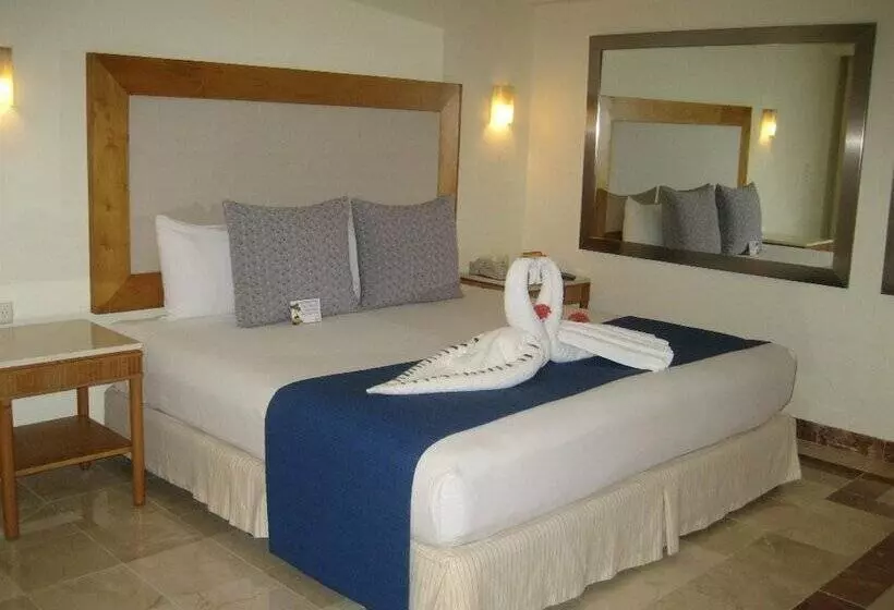 اتاق لوکس با چشمانداز دریا, Grand Park Royal Cozumel All Inclusive
