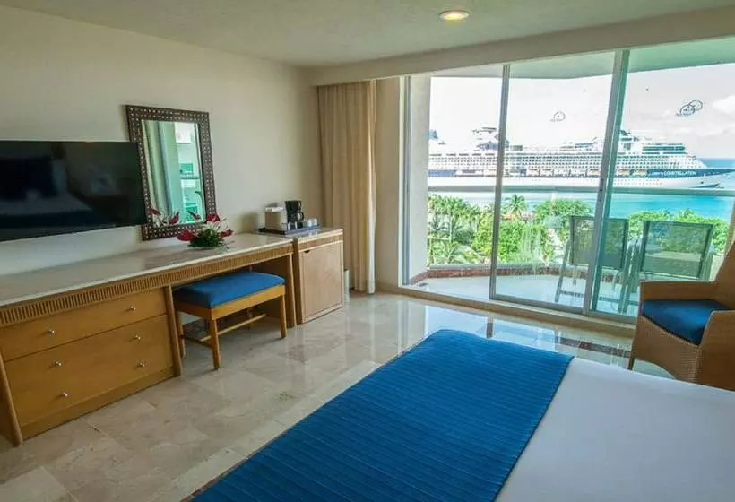 اتاق لوکس با چشمانداز دریا, Grand Park Royal Cozumel All Inclusive