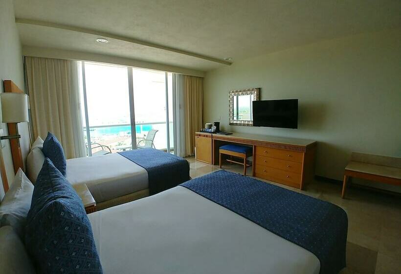 غرفة ديلوكس مطلّة علي البحر, Grand Park Royal Cozumel All Inclusive