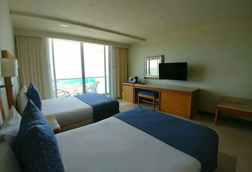 اتاق لوکس با چشمانداز دریا, Grand Park Royal Cozumel All Inclusive