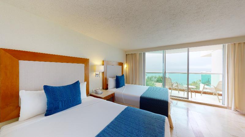غرفة ديلوكس مطلّة علي البحر, Grand Park Royal Cozumel All Inclusive