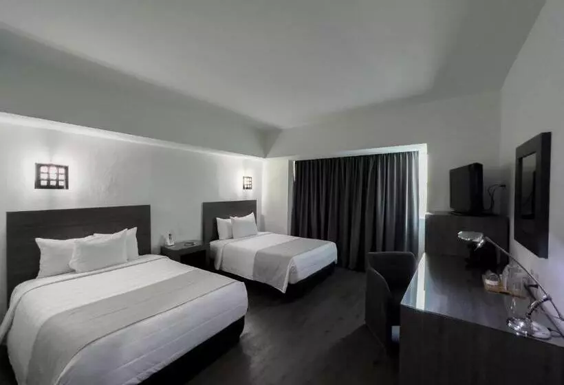 اتاق استاندارد با 2 تخت دوبل, We Hotel Aeropuerto