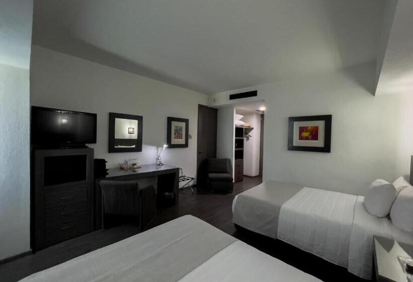 اتاق استاندارد با 2 تخت دوبل, We Hotel Aeropuerto