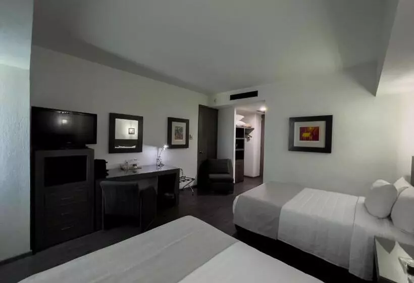 اتاق استاندارد با 2 تخت دوبل, We Hotel Aeropuerto