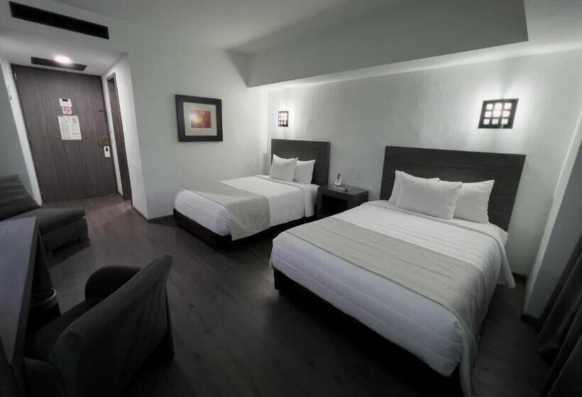 اتاق استاندارد با 2 تخت دوبل, We Hotel Aeropuerto
