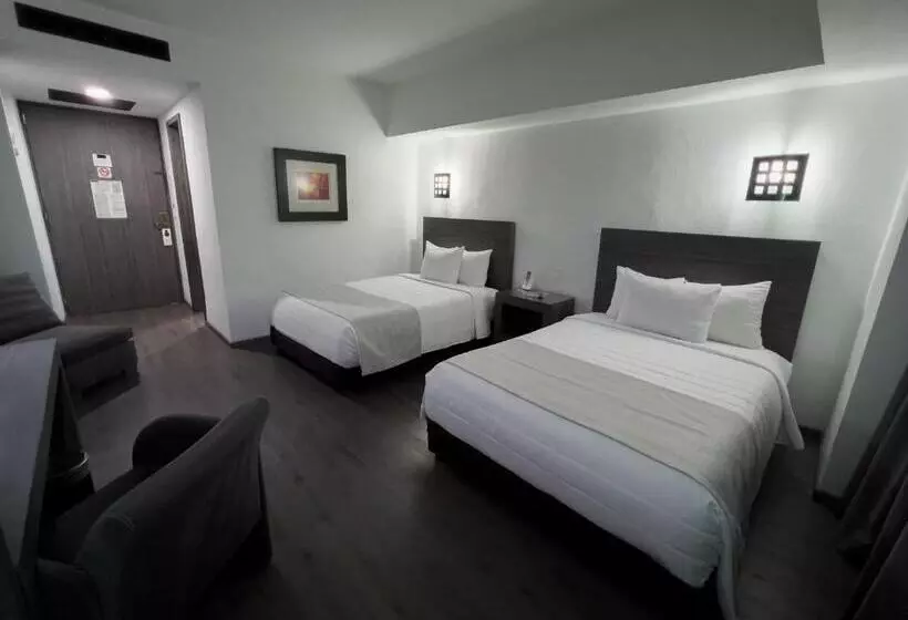 اتاق استاندارد با 2 تخت دوبل, We Hotel Aeropuerto