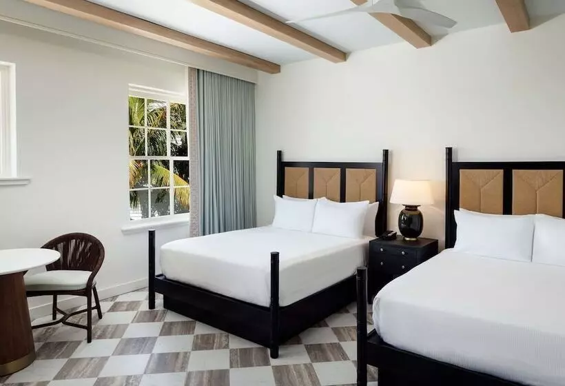 اتاق استاندارد با 2 تخت دوبل, Casa Marina Key West, Curio Collection by Hilton