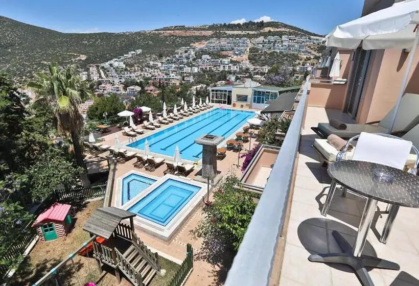 سوییت با چشمانداز دریا, Happy Hotel Kalkan