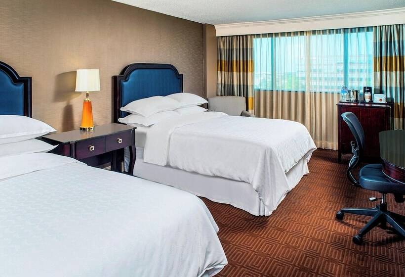 스탠다드 룸 더블 침대 2개, Sheraton North Houston At George Bush Intercontinental