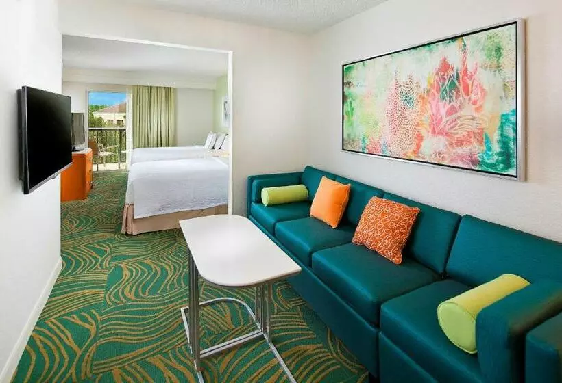 バルコニー付きスタンダードステューディオ, Springhill Suites By Marriott Orlando Lake Buena Vista In Marriott Village
