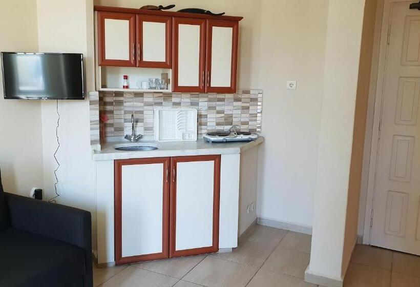 バルコニー付スタンダード４ベッドルーム, İsabella Apart Otel