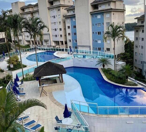 شقة غرفة واحدة مطلة على البحر, Porto Real Suites Mangaratiba