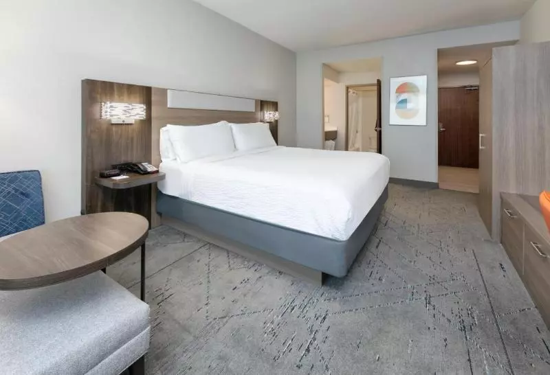 キングサイズベッドのスタンダードルーム, Holiday Inn Express & Suites   Dallas Park Central Northeast, An Ihg