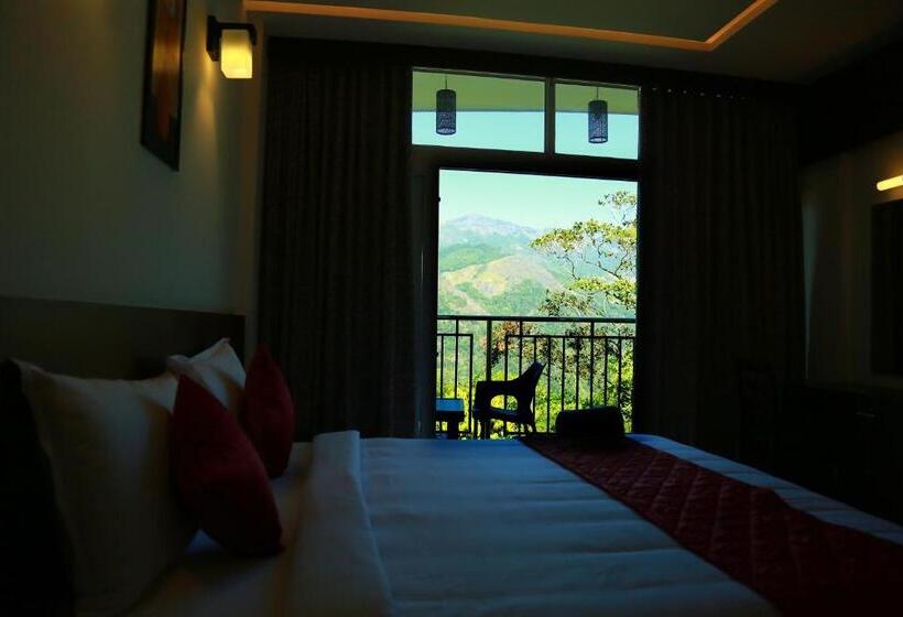 اتاق استاندارد با بالکن, Palmtree Leaf, Munnar