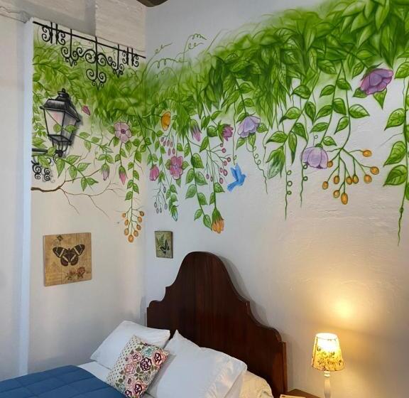 חדר סטנדרט שתי מיטות זוגיות, Casa Sinning Año1637