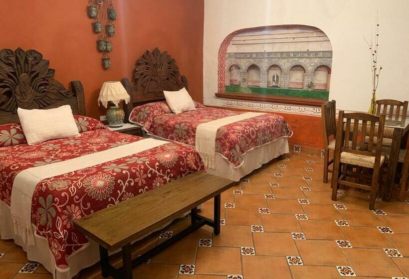 חדר סטנדרט שתי מיטות זוגיות, La Casona Azul Boutique