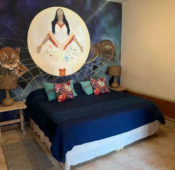 חדר סטנדרט עם מיטת קינג, La Casona Azul Boutique