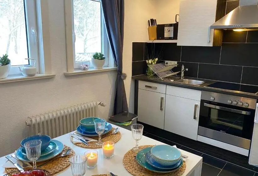 ２ベッドルームデラックスアパートメント, Pension Haus Am Wald