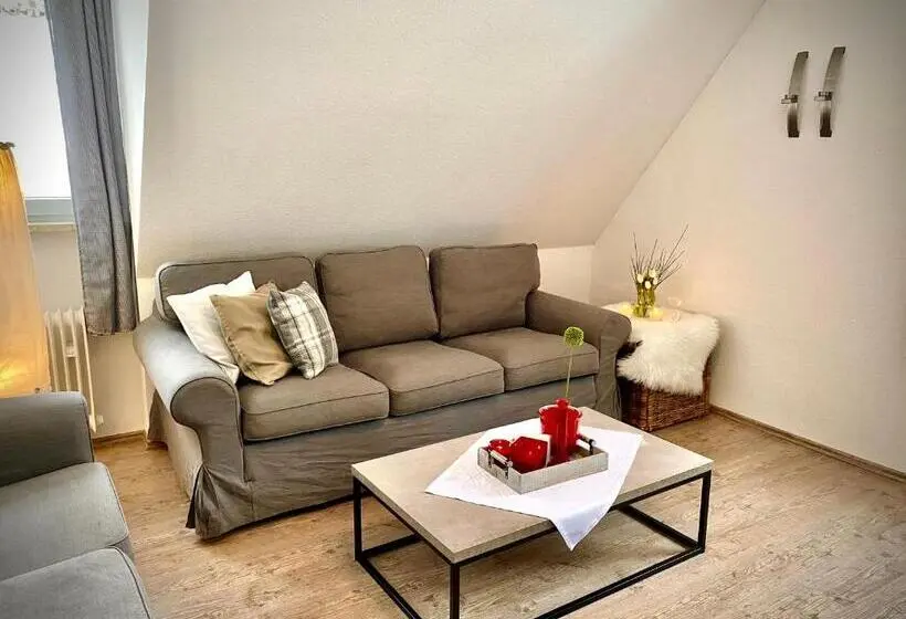 ２ベッドルームデラックスアパートメント, Pension Haus Am Wald