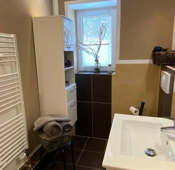 ２ベッドルームデラックスアパートメント, Pension Haus Am Wald