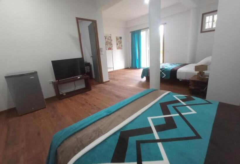 اتاق استاندارد چهارنفره با چشمانداز باغ, La Luciernaga Big Creek