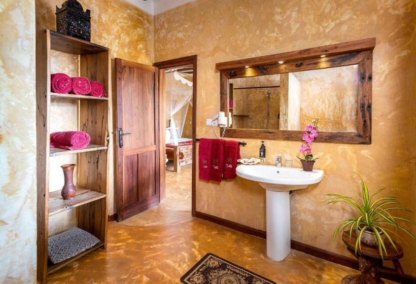 带1个卧室的带阳台的公寓, Natural Kendwa Villa