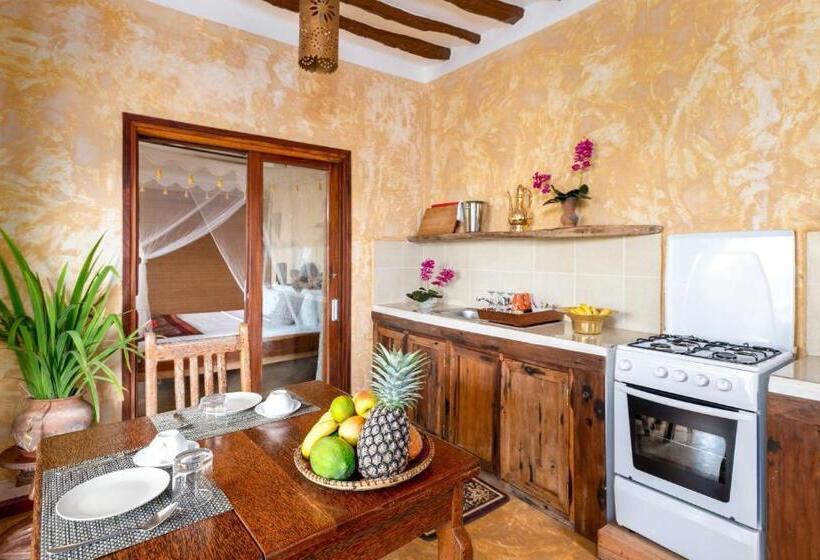 带1个卧室的带阳台的公寓, Natural Kendwa Villa