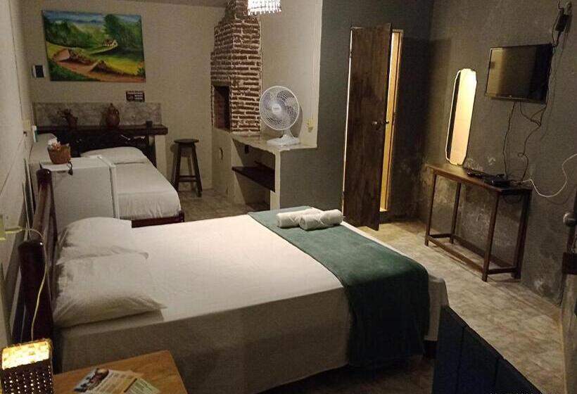 חדר סטנדרט לשלושה, Pousada Cantinho Do Dodó