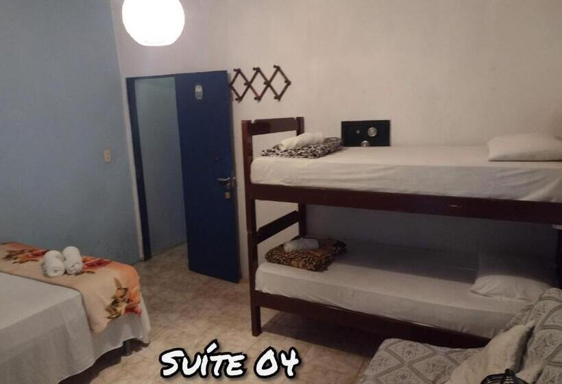 חדר סטנדרט לארבעה, Pousada Cantinho Do Dodó