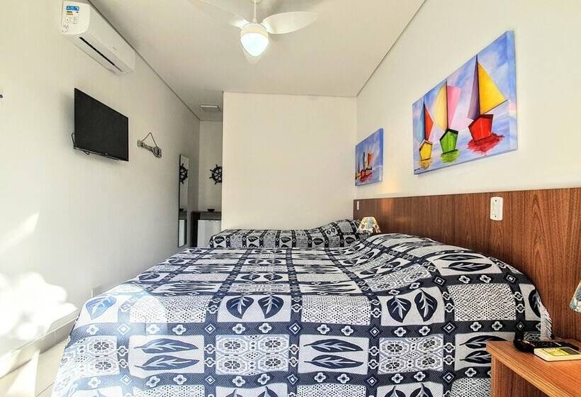 غرفة قياسية ثلاثية, Brisa Do Mar Barê Praia Hotel   Praia De Barequeçaba