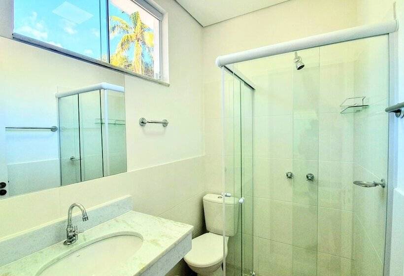 غرفة قياسية رباعية, Brisa Do Mar Barê Praia Hotel   Praia De Barequeçaba