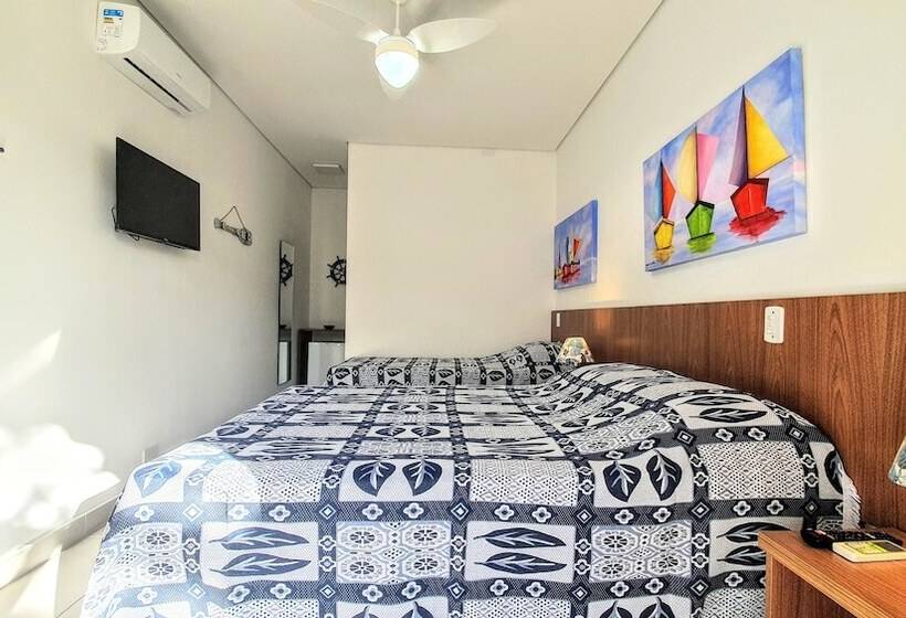 غرفة قياسية ثلاثية, Brisa Do Mar Barê Praia Hotel   Praia De Barequeçaba