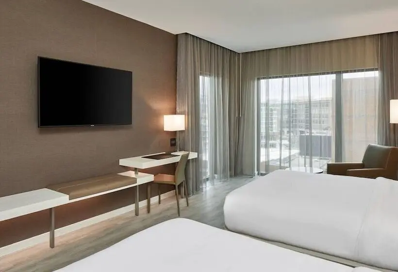 ２ダブルベッドのスタンダードルーム, Ac Hotel By Marriott Greenville
