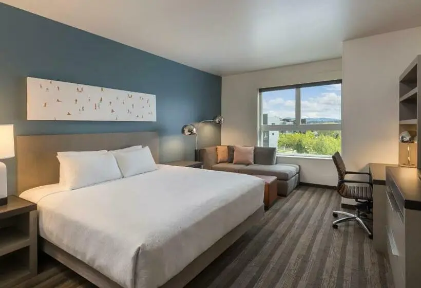 キングサイズベッドのスタンダードルーム, Hyatt House Portland/beaverton