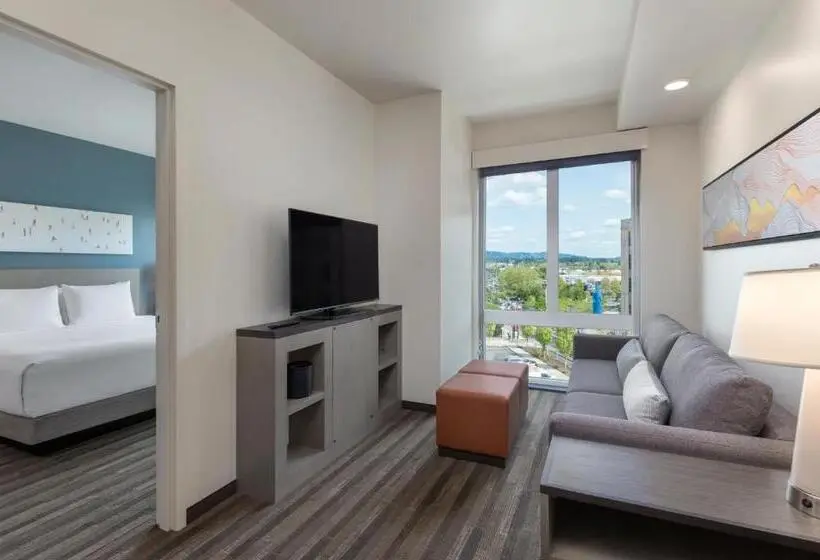 キングサイズベッドのスイートルーム, Hyatt House Portland/beaverton