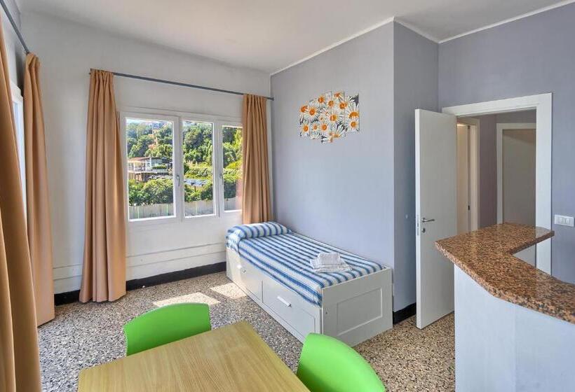 דירת 2 חדרים עם טרסה, Blue Beach