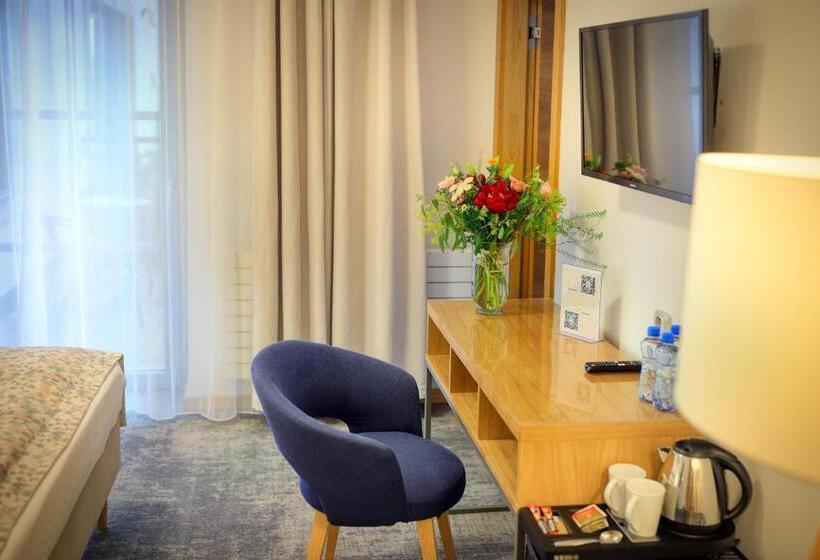 غرفة ديلوكس مزودة بتراس, Residence Vyhlídka