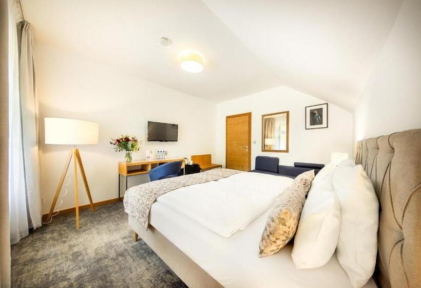 غرفة ديلوكس مزودة بتراس, Residence Vyhlídka