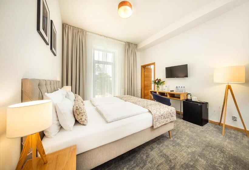 غرفة ديلوكس مزودة بتراس, Residence Vyhlídka