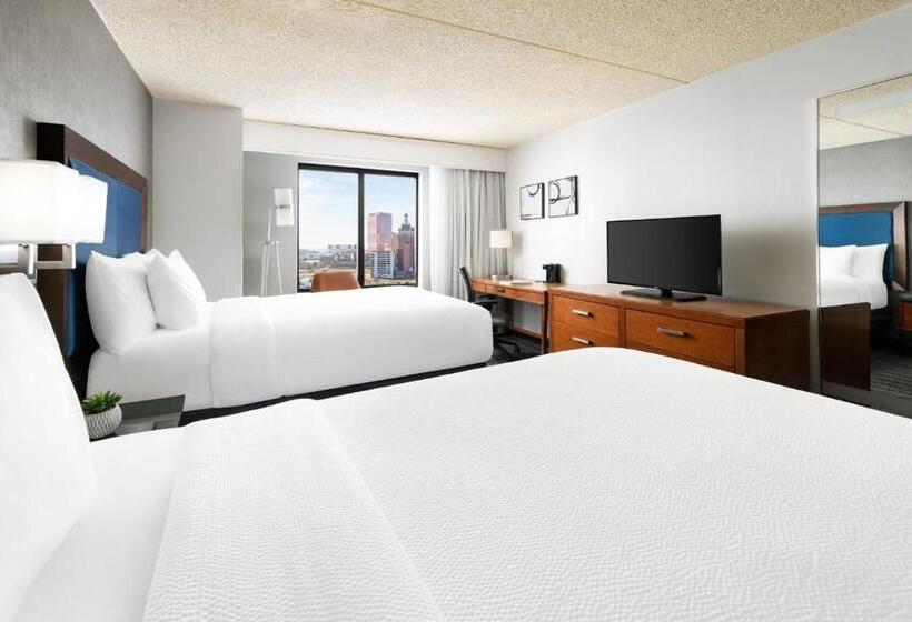 Номер Стандарт 2 Двуспальные Кровати, Courtyard By Marriott Atlantic City Beach Block