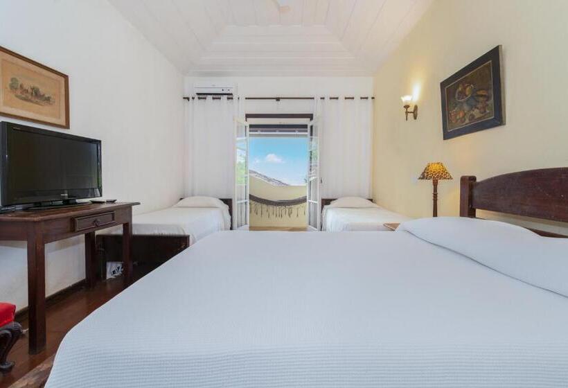 חדר משפחתי נוף לים, Pousada Afrika