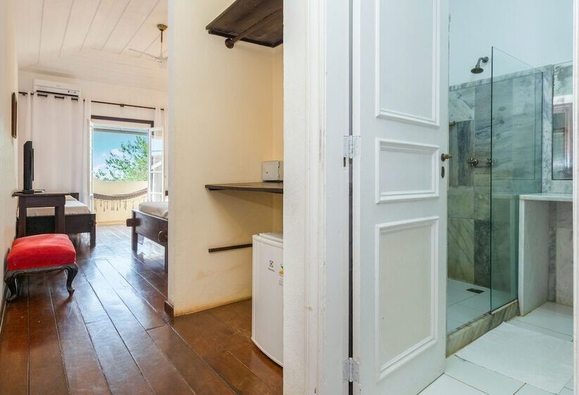 חדר משפחתי נוף לים, Pousada Afrika