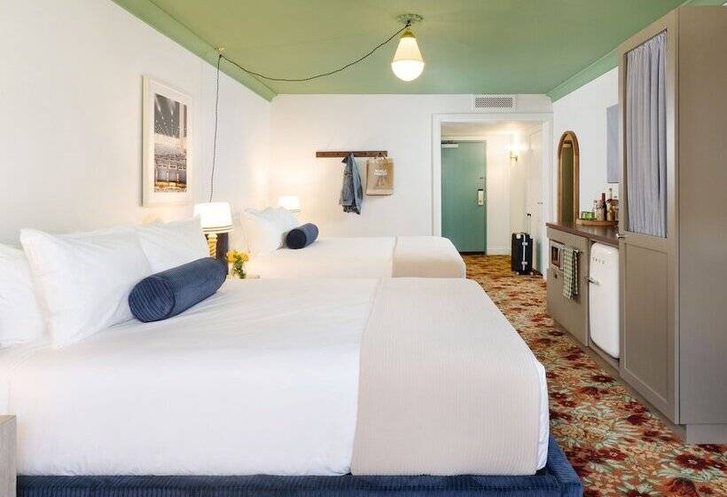 غرفة ديلوكس مزودة بشرفة, Palihouse West Hollywood