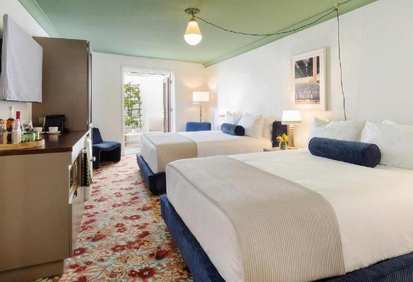 غرفة ديلوكس مزودة بشرفة, Palihouse West Hollywood