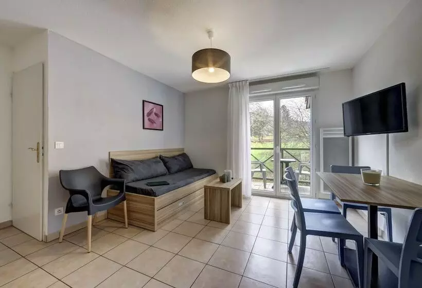 １ベッドルームアパートメント, Zenitude Hôtel Résidences L'Oreé Du Parc