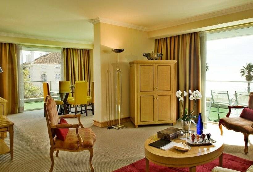 סוויטת דלוקס נוף לים, Cascais Miragem Health & Spa
