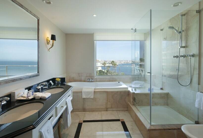 סוויטת דלוקס נוף לים, Cascais Miragem Health & Spa