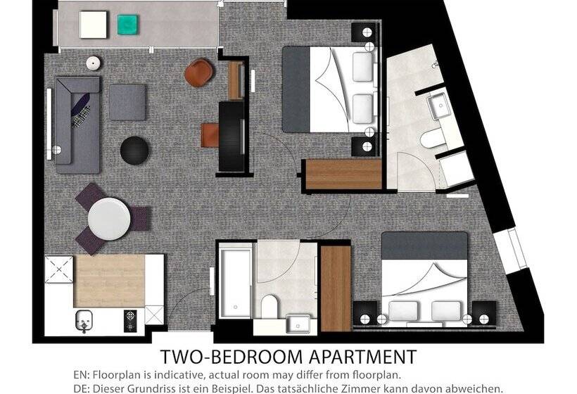 شقة غرفتين, Adina Apartment Hotel Copenhagen