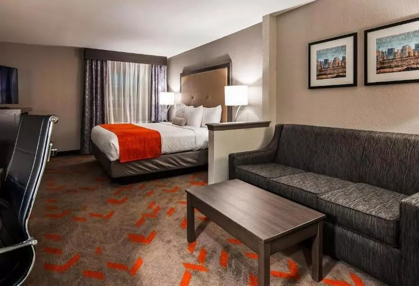 キングサイズベッドのスイートルーム, Best Western Plus North Joliet